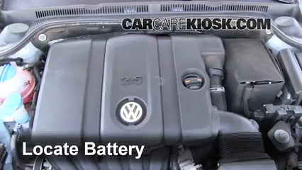 2011 Volkswagen Jetta SE 2.5L 5 Cyl. Sedan Batería Encendido de puente
